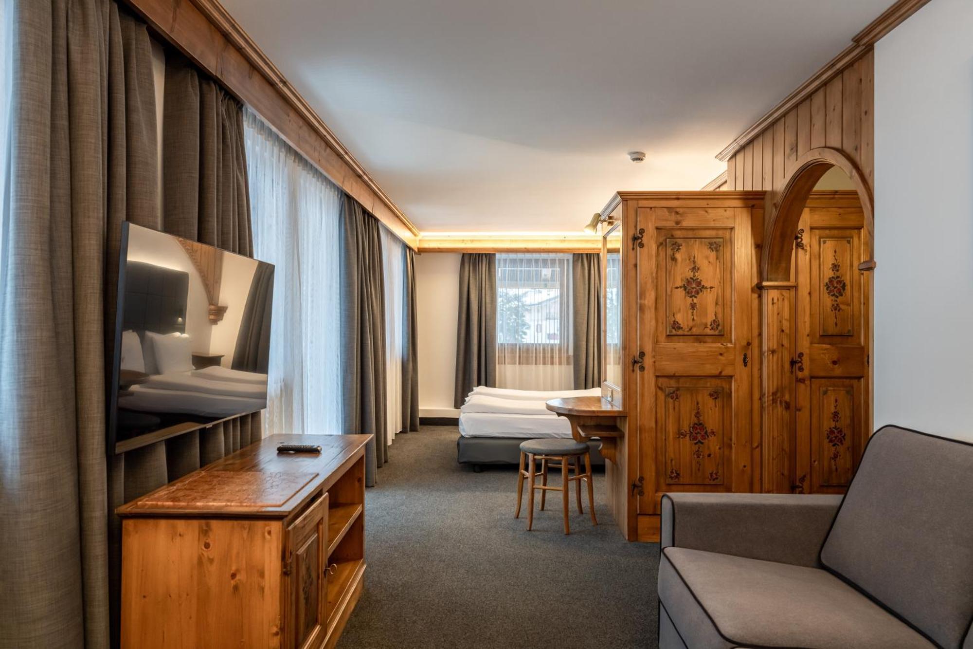 Croce Bianca Leisure & Spa Hotel Canazei Luaran gambar